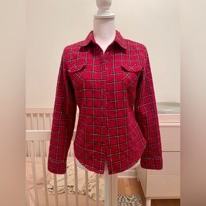 Abercrombie and Fitch Flannel Top